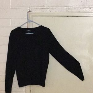 Black sweater.